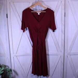 Motherhood Maternity Red Dress Size Small Maternity